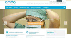 Desktop Screenshot of amma.be