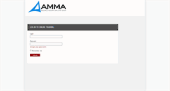 Desktop Screenshot of elearning.amma.org.au