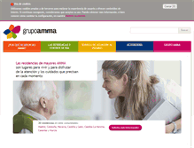 Tablet Screenshot of amma.es