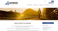 Desktop Screenshot of amma.org.au